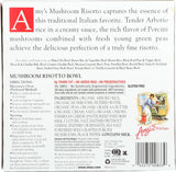 Amy's Frozen Meals, Mushroom Risotto Bowl, Made with Parmesan Cheese, Gluten Free, 9.5 oz