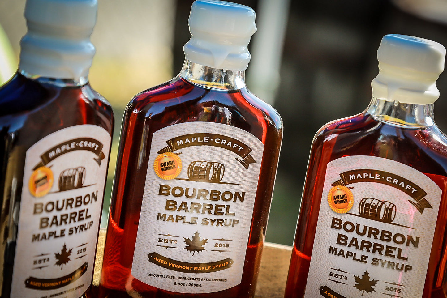 Maple Craft Foods, Bourbon Barrel Aged Vermont Maple Syrup