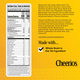 Cheerios Oat Crunch Almond Breakfast Cereal, Made with Whole Grain, Family Size, 24 oz