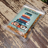 Book Nerd Trail Mix - Funny Spicy Snack Mix for Kids, Teens, and Adults - Book Club Gifts Stocking Stuffer, Made in the USA