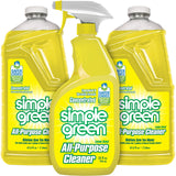 Simple Green All Purpose Cleaner Spray and Refill, Green, 3 Piece Set, 1 Count (Lemon)