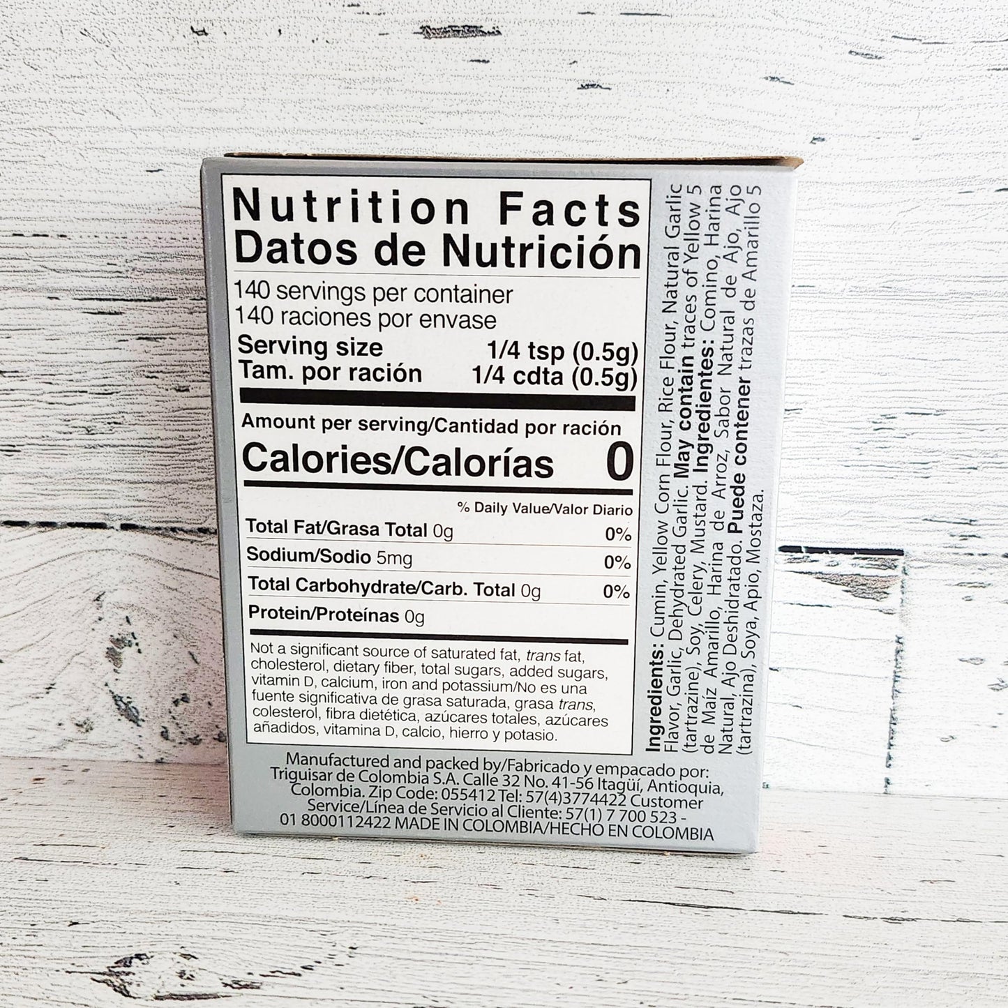LA GRAN COCINA Comino Triguisar / Powdered Cumin with Seasoning 170 gr. (2.4 oz.)