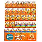Variety Pack Gold-fish Crackers for Kids, Individual Bags, 30 Pouches, Bulk Snacks Assortment by Baigwal