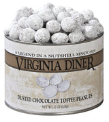 Virginia Diner Gourmet Dusted Toffee Virginia Chocolate Fancy Peanuts, Milk Chocolate Covered, Heart Healthy22 oz (Pack of 1)