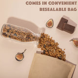 Brooklyn's Own Organic Granola Cinnamon Raisin Breakfast Cereal - Gluten-Free Healthy Snacks - 12 Ounce Resealable Eco-Friendly Pack