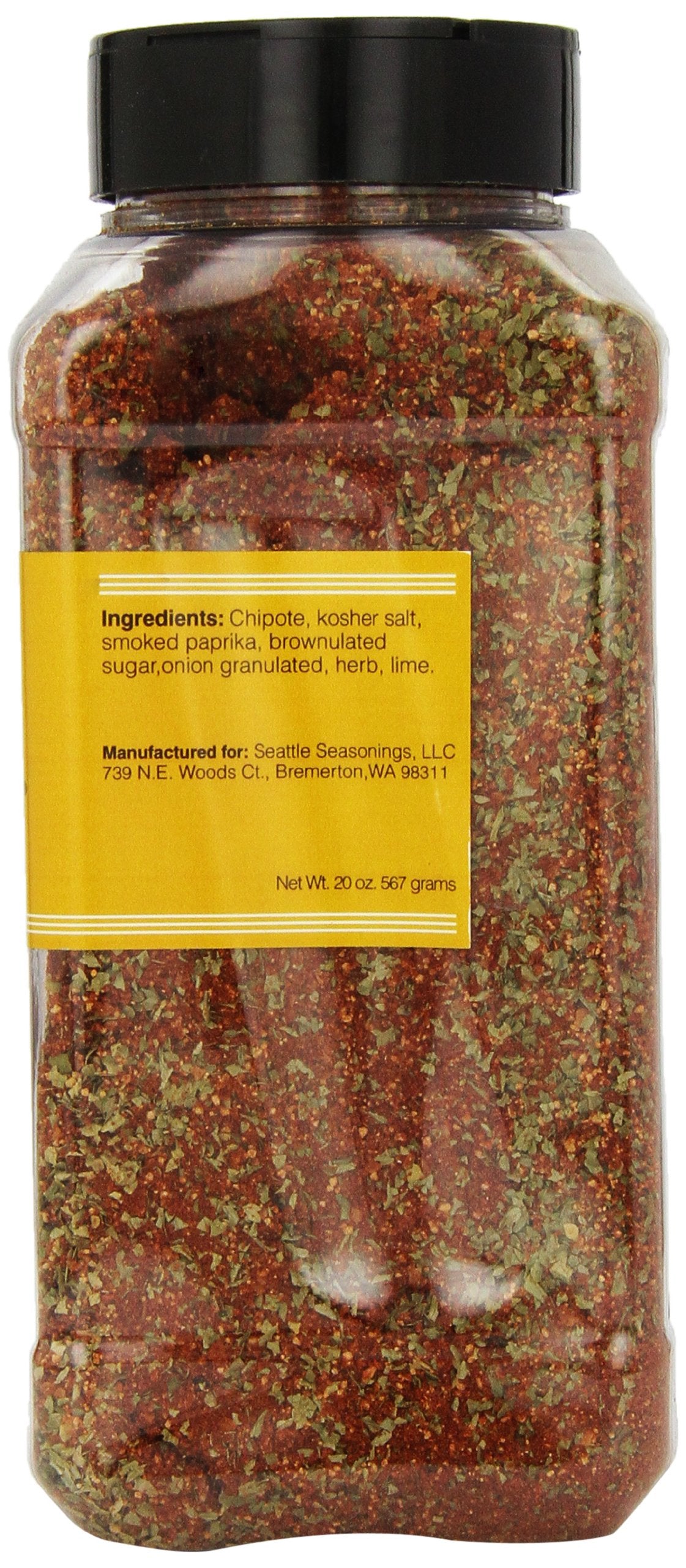 Two Snooty Chefs Quart Size Southwest Sedona Seasoning, 20-Ounce