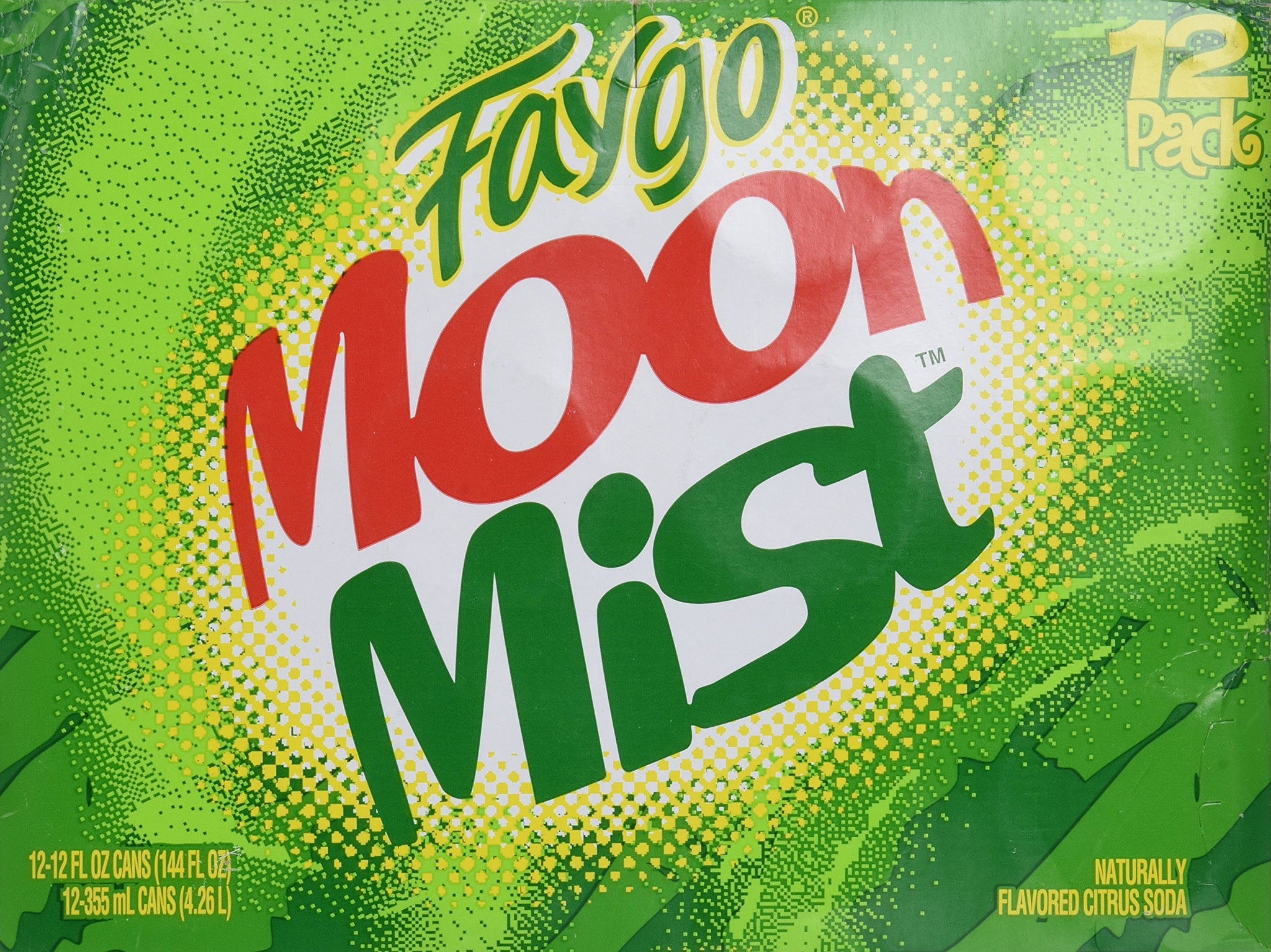 Faygo - Moon Mist Soda - 12 Pack of 12-oz. Cans
