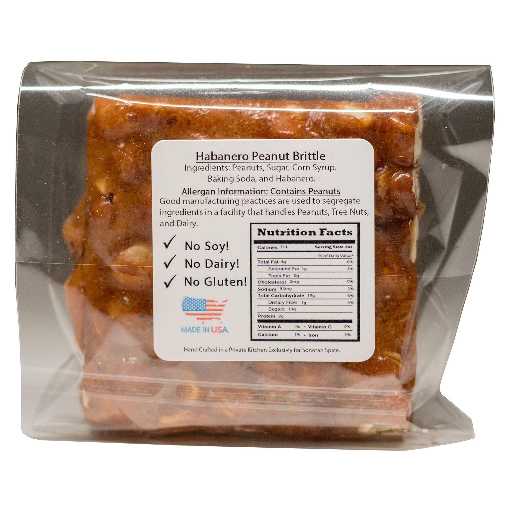 Habanero Spicy Peanut Brittle