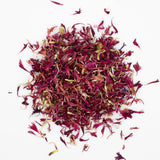 MagJo Naturals Red Cornflowers Petals, Wild Harvest, Bulk Dried Centaurea cyanus Herbal Tea, Direct from Family Farms, Bachelor Button Petals (0.5