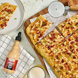 Frank’s RedHot Hot Sauce, Ghost Pepper Ranch, Squeeze Bottle, Hot Heat, Ghost Pepper Heat and Cool, Creamy Ranch, Squeeze On Burgers, Pizza, Salads