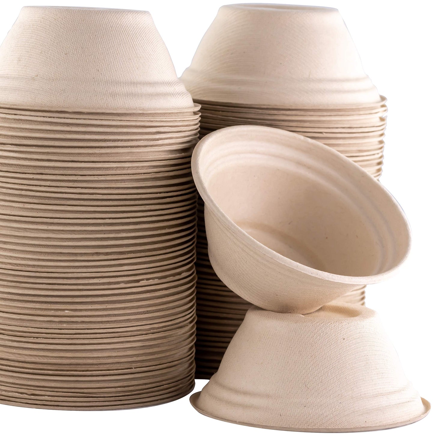 Avant Grub Mini Restaurant-Grade, Small 8 oz Bowls Bulk 100Pk. Great for Ice Cream, Chili or Soup. Disposable, Compostable Bowls are Allergen-Free