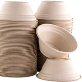 Avant Grub Mini Restaurant-Grade, Small 8 oz Bowls Bulk 100Pk. Great for Ice Cream, Chili or Soup. Disposable, Compostable Bowls are Allergen-Free