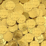 Chocolate Coins | 2 Pound Bag | Gold Coins Chocolate | Individually Wrapped Pirate Coin Candy | Bulk Gold Candy for Goodie Bags, Parties & Holiday