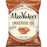 Miss Vickie's Flavored Potato Chips, Smokehouse BBQ, 28 Count