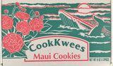 The Original Maui CookKwees Hawaii Cookies 3 Pack- 6 oz. Each (Macadamia Nut 3pk.)