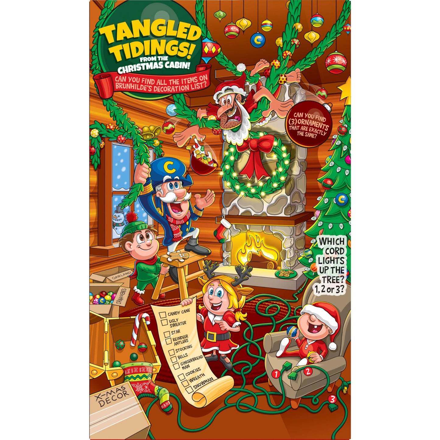 Cap'n Crunch Cereal Limited Edition Christmas Crunch, 20.5oz Box