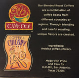 HEB Cafe Ole Coffee and Chicory Blend Pods compatible with Keurig