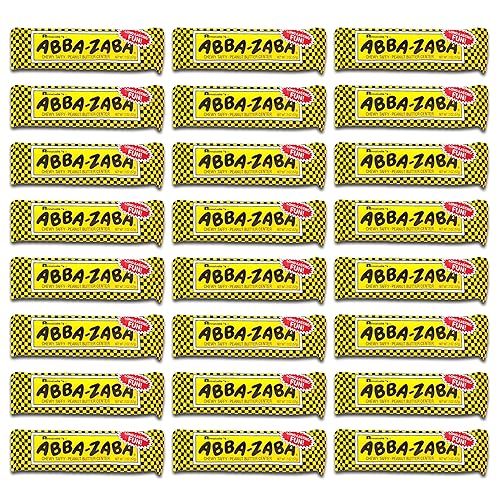 Annabelle's Abba-Zaba Chewy Taffy Peanut Butter Center, 1.8-Ounce Bars (Pack of 24)