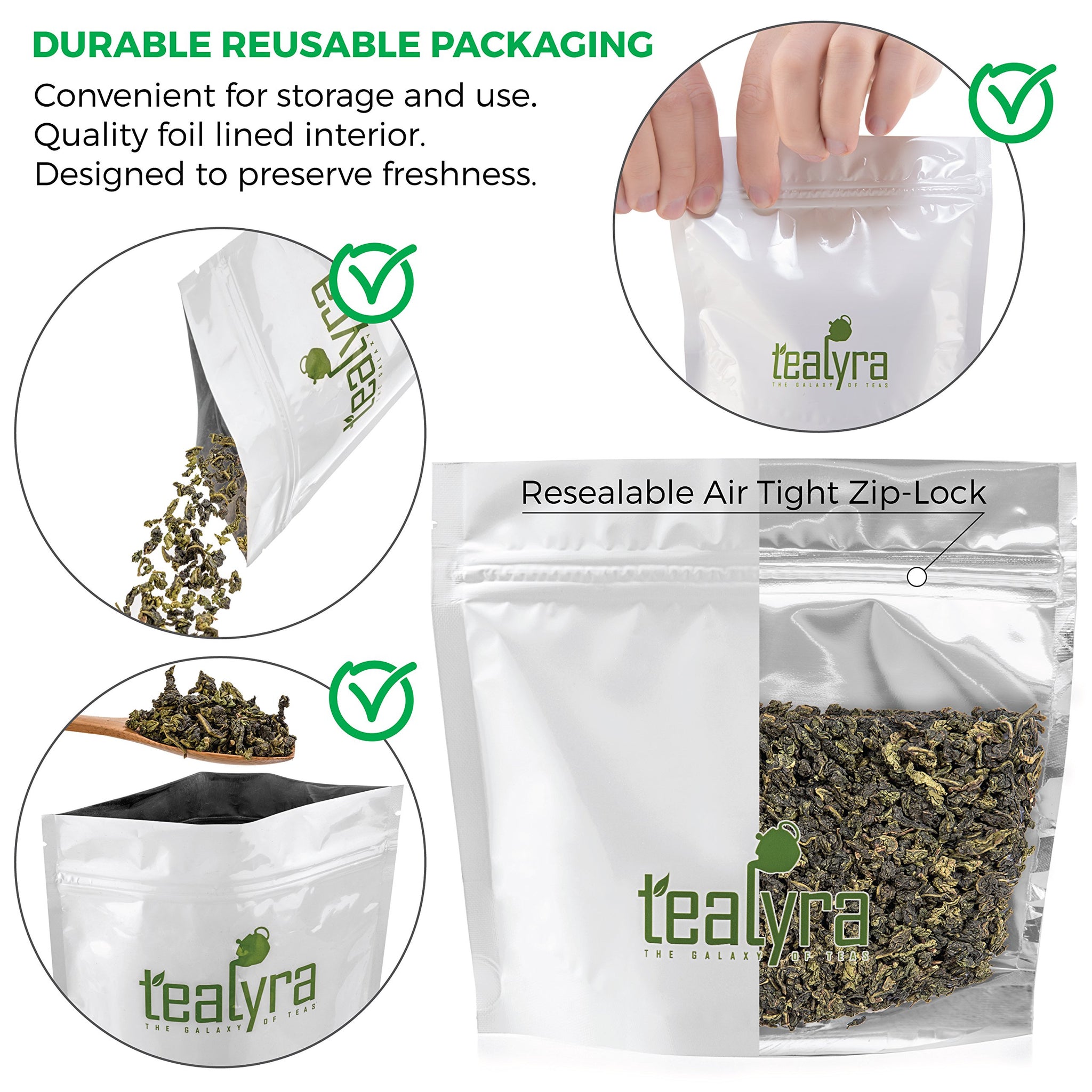 Tealyra - Pure Spearmint Leaves - African Moroccan Mint Herbal Loose Leaf - Relaxing - Digestive - Caffeine-Free - 200g (7-ounce)