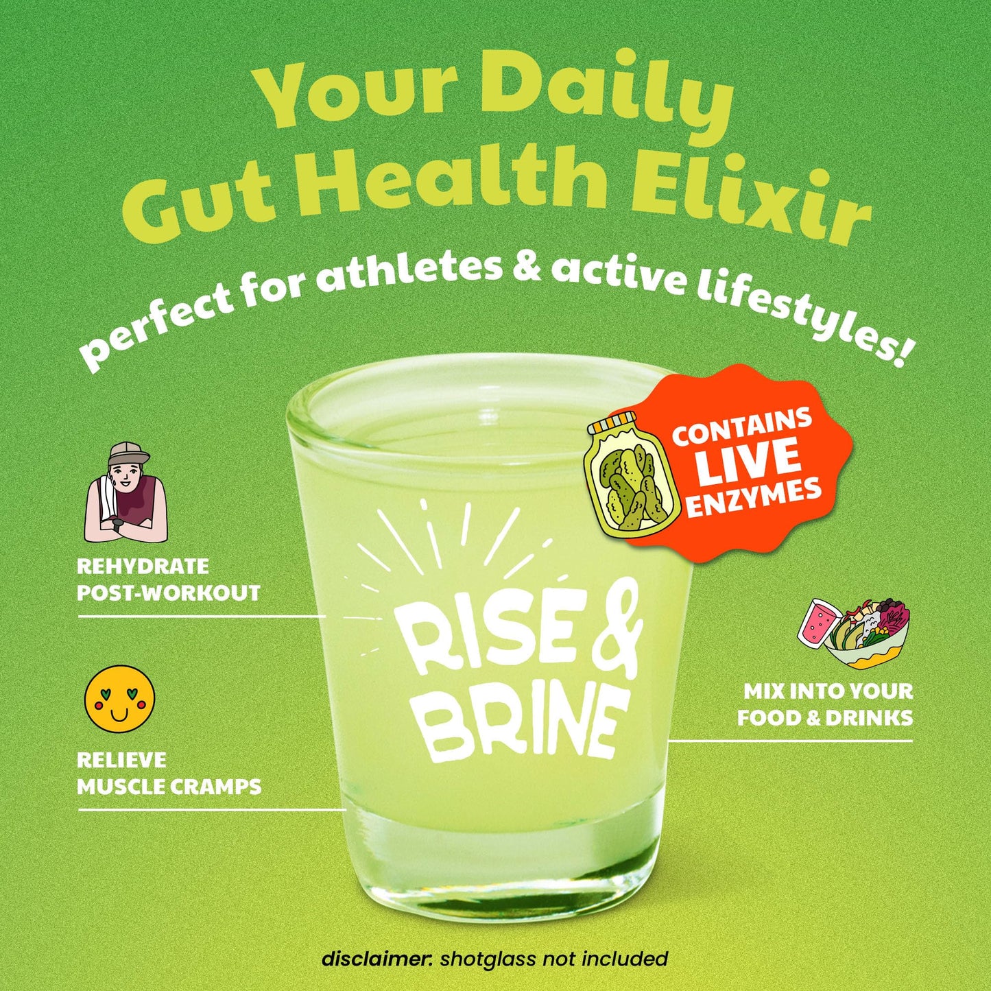 Olive My Pickle Probiotic Dill Pickle Juice for Leg Cramps - 58.5 oz | 3 Pack Dill Pickle Brine Juice with Turmeric & Black Pepper, Probiotic Pickle