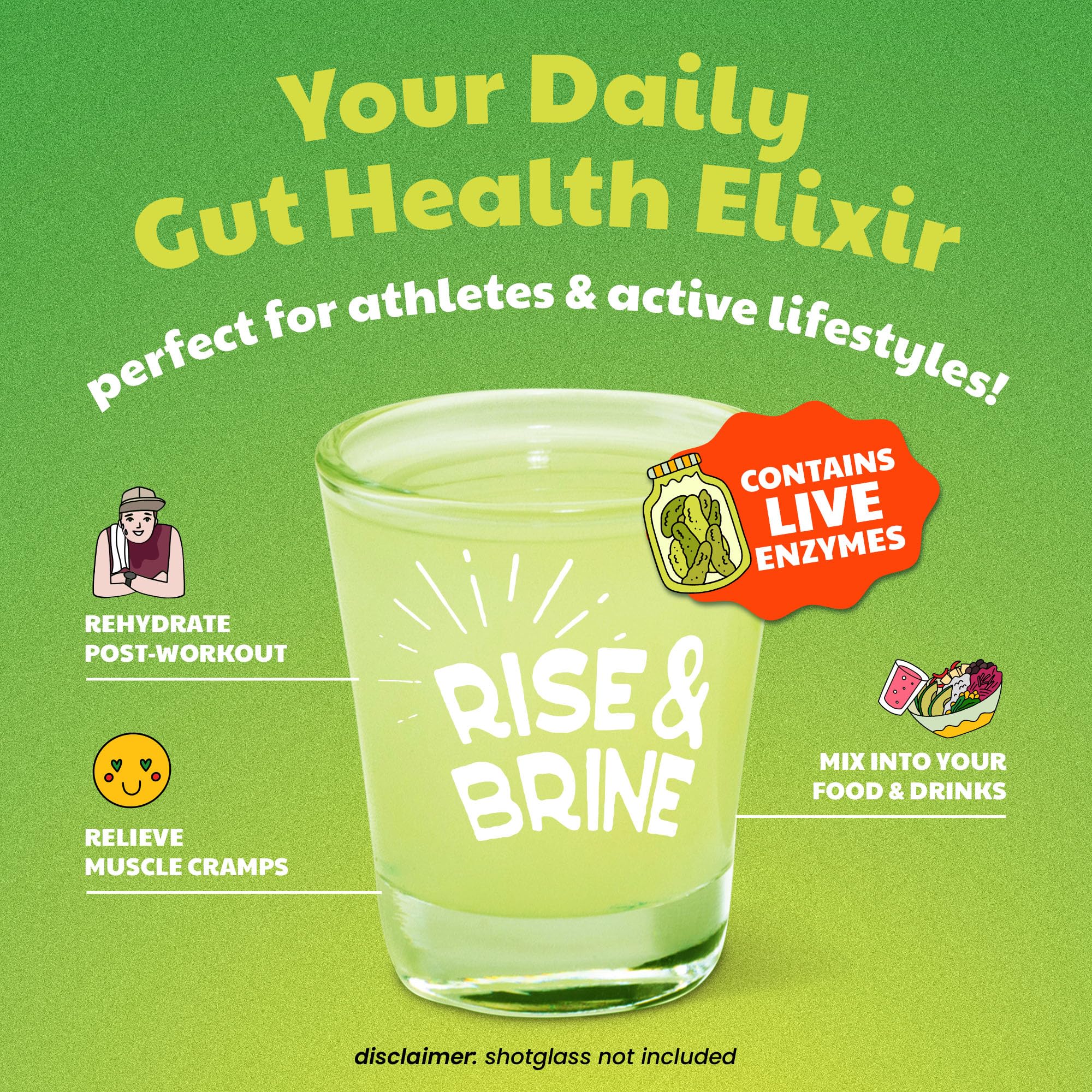 Olive My Pickle Probiotic Dill Pickle Juice for Leg Cramps - 58.5 oz | 3 Pack Dill Pickle Brine Juice with Turmeric & Black Pepper, Probiotic Pickle