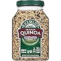 RiceSelect Tri-Color Quinoa, Premium Blend of White, Red and Black Quinoa Seeds, Gluten-Free, Kosher, Non-GMO, Good Source of Fiber and Protein, 22oz Jar (Pack of 1)
