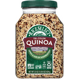 RiceSelect Tri-Color Quinoa, Premium Blend of White, Red and Black Quinoa Seeds, Gluten-Free, Kosher, Non-GMO, Good Source of Fiber and Protein, 22oz Jar (Pack of 1)