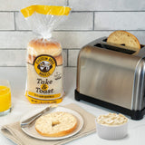 Einstein Bros. Bagels, Take & Toast, Plain, 5 Count, 18.5 Ounce (Frozen)