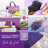 OdoBan Ready-to-Use Disinfectant and Harsh Aroma Eliminator, Cleaner and Fabric/Air Freshener, Set of 2, 14.6 Ounce 360-Degree Continuous Spray and 32