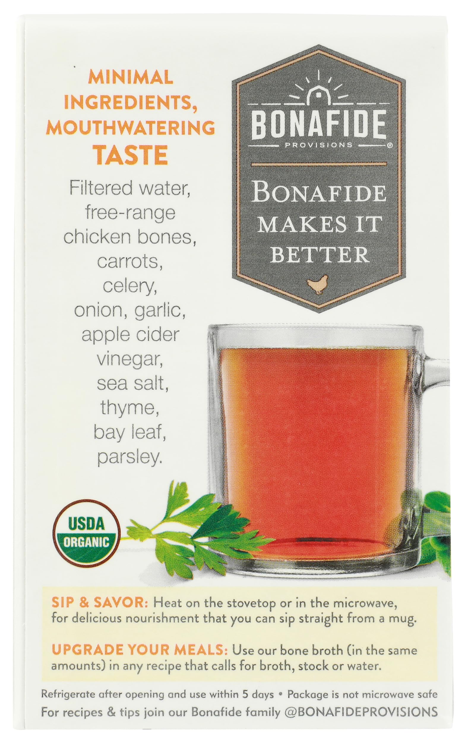 Bonafide Broth Bone Chicken Dry, 16.9 oz