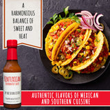 Kentuxican Bourbon Hot Sauce - Premium Mexican Hot Sauce Made with Authentic Kentucky Bourbon, Habanero, Carolina Reaper, Chile de Arbol - Natural