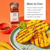 The Mediterranean Dish Aleppo Pepper - Fruity, Tangy, Chili Flakes for Cooking and Grilling - Gourmet Chef Essential - Rustic, Old World Seasoning