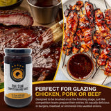 House of Q Five Star Competition BBQ Sauce - Award-Winning Sweet & Tangy Tomato-Based Barbecue Sauce with Hint of Heat - Perfect for Chicken, Pork