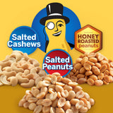 PLANTERS Variety Pack, Salted Cashews, Salted Peanuts & Honey Roasted Peanuts, On-the-Go Nut Snacks, Individually Packed Snacks, Mixed Nuts, Kosher