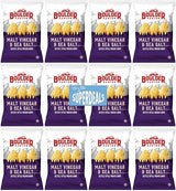 Boulder Canyon | Malt Vinegar & Sea Salt | Kettle Style Potato Chips| 1.5 Ounce | Pack of 12 Bundled by SUPERDEALS with Mystery Bonus Gift