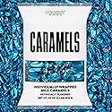 Candy Envy - Individually Wrapped Caramels - Blue Wrapper - 2 Pound Bulk Blue Candy - 150 Pieces Per Bag