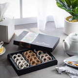 Hazel & Creme Gourmet Get Well Pretzels - Get Well Pretzel Gift Basket - Care Package Gift Box Treats- Gourmet Food Present - Kosher Vegan