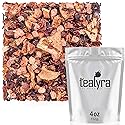 Tealyra - Aloha Hawaii - Pineapple - Hibiscus - Guava - Strawberry - Herbal Fruity Loose Leaf Tea - Hot or Iced - Caffeine Free - 112g (4-ounce)