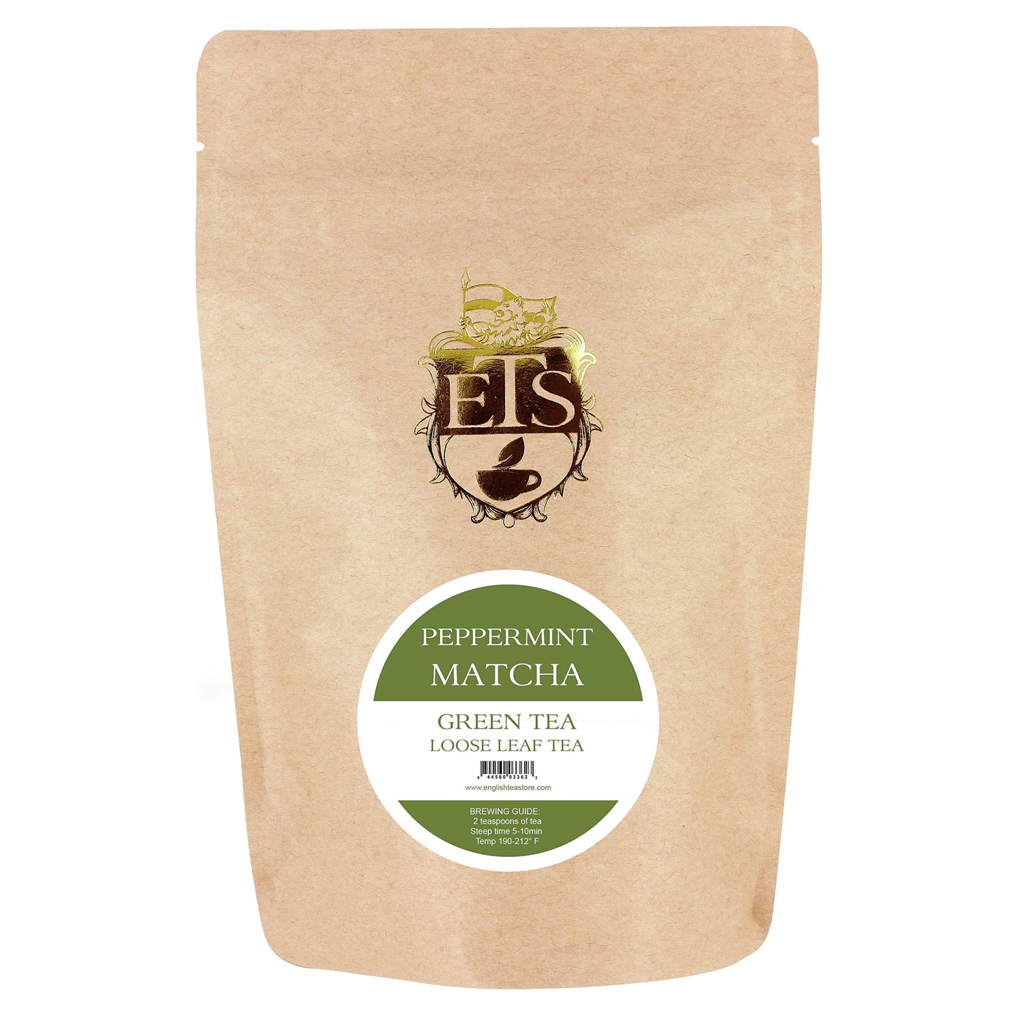 English Tea Store Peppermint Matcha Green Tea - Loose Leaf - 2oz