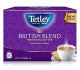 Tetley British Blend Premium Black Tea, Regular, 80 Teabags (Pack of 1)