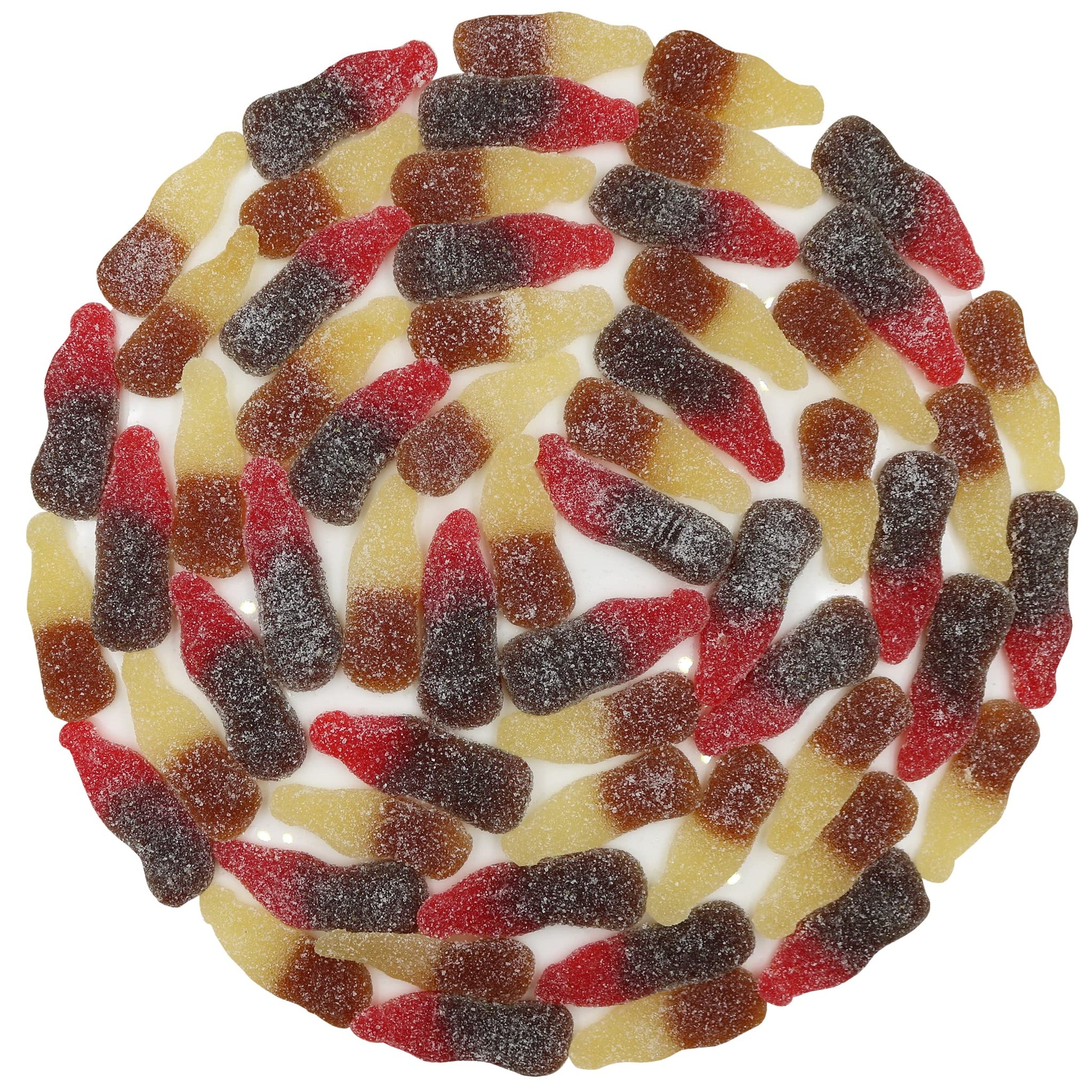 FirstChoiceCandy Gummy Cola Bottles (Sour Mix, 2 Pound (Pack of 1))