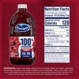 Ocean Spray® 100% Juice Cranberry Cherry Juice Blend, 64 Fl Oz Bottle