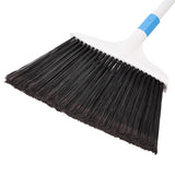 Amazon Basics Heavy-Duty Floor Cleaning Broom with Stiff Bristles, Sturdy 3-Piece Handle, Easy to Assemble, Indoor Outdoor Use for Driveways