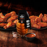 The General's Hot Sauce, Shock & Awe, 6 oz, Habanero Pepper, 4/5 Heat Rating, Small Batch, All Natural Spicy Sauce for Wings, Ribs, BBQ, Great Gift