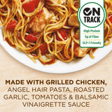 Healthy Choice Cafe Steamers Chicken Margherita with Balsamic, Convenient Microwave Meal Made With No Preservatives, Frozen Meal, 9.5 OZ Bowl