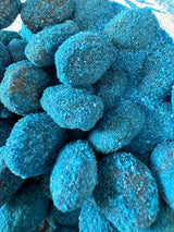 Sour Blue Raspberry Gushers, Viral Tiktok Candy Extremely Sour Gushers/Gummies (1 lb with Extra Sour Powder)