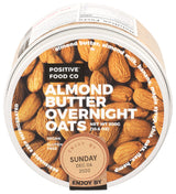 Positive Food Co, Almond Butter Overnight Oats, 10.58 Ounce