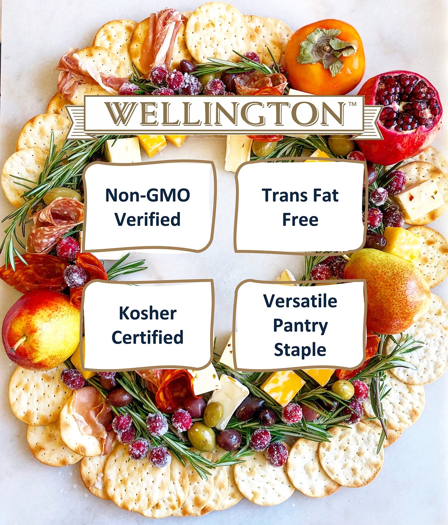 Wellington Traditional Cracker, 4.4 Ounce Boxes (Pack of 3)