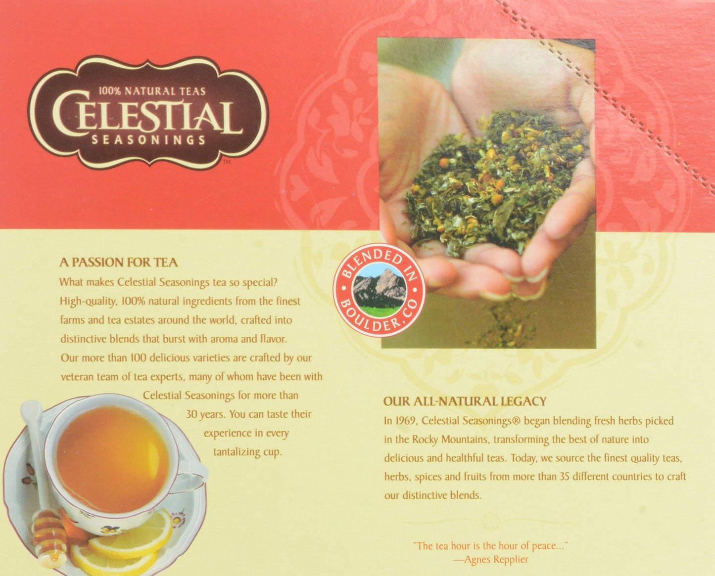 Celestial Seasonings India Spice Chai,24 Count