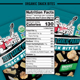 Dave's Killer Bread Zesty Garlic Parm Organic Snack Bites, Garlic Parmesan Snacks, 7.2 oz